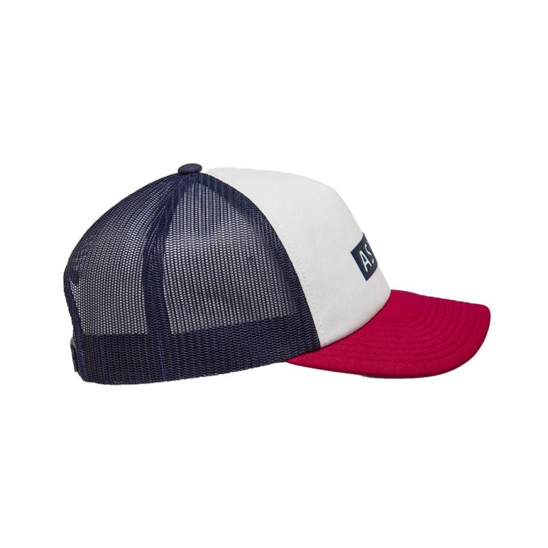 Alpinestars Clarified Foam White Red Trucker Hat 2