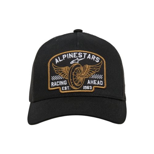 Alpinestars Heritage Patch Black Trucker Hat