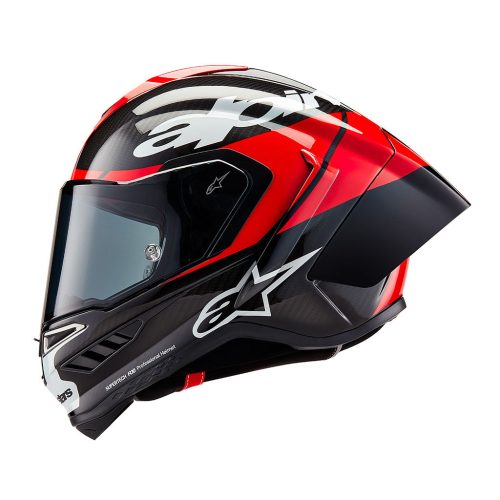 Alpinestars Supertech SR10 Element Black Red Carbon Helmet 5