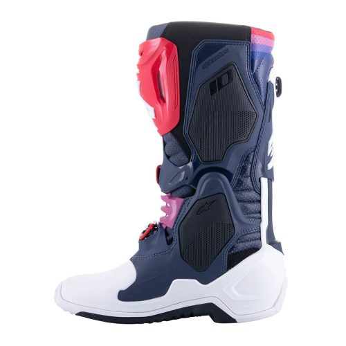 Alpinestars Tech 10 White Blue Red Supervented MX Boots 3