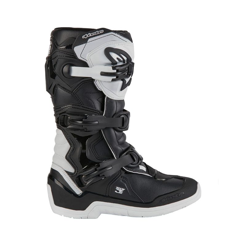 Alpinestars Tech 3s V2 Black White Youth MX Boots 1