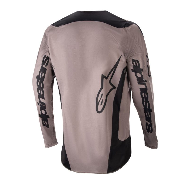 Fluid lurv black mud jersey back 1