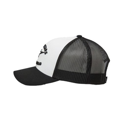 Triple White Black Trucker Hat 3