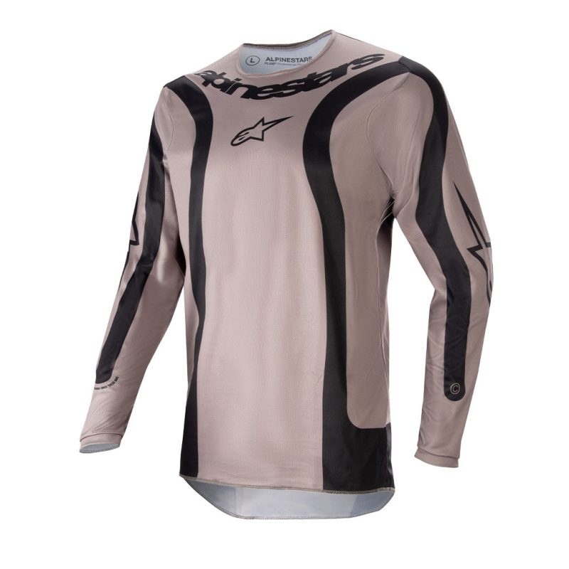 fluid lurv black mud jersey front 1