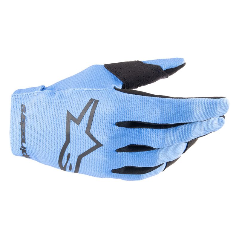 radar light blue glove top